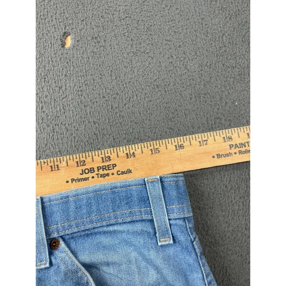 Vintage Levi's Action Jeans Mens 34x31 Light Wash Blue Bootcut Relaxed USA